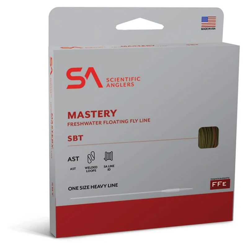 Scientific Anglers Mastery SBT Dk.Willow/Orange/Dk.Willow Tip WF 3 Scientific Anglers Mastery SBT Dk.Willow/Orange/Dk.Willow Tip WF