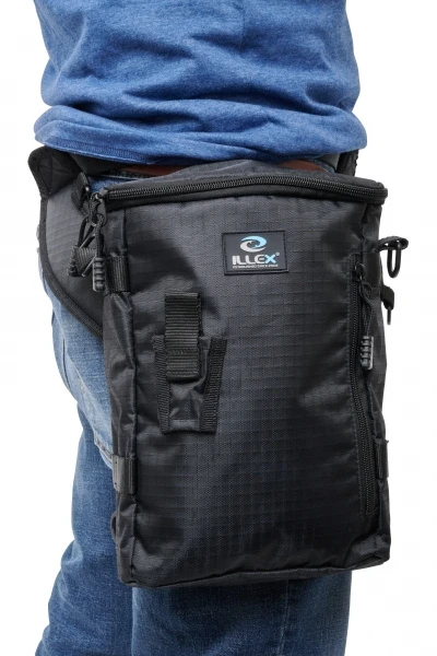 Illex Urban Hip Bag Black 4 Illex Urban Hip Bag Black – Image 2
