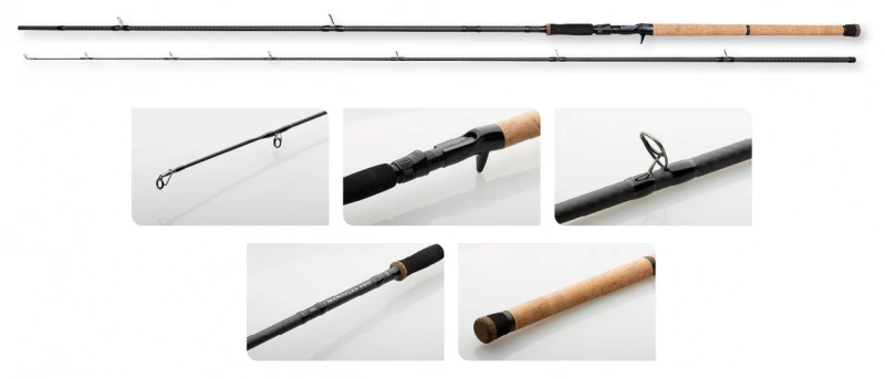 DAM Nanoflex Pro+ Salmon Ace 12'/3.60m MF 50-150g/XXH 4 DAM Nanoflex Pro+ Salmon Ace 12'/3.60m MF 50-150g/XXH – Image 2