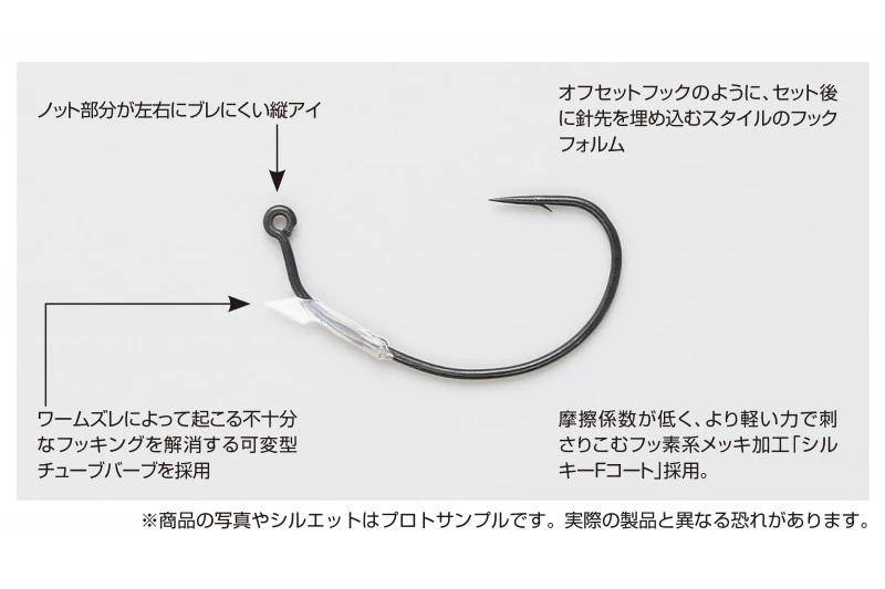 Decoy Worm128 NK Hook 5 Decoy Worm128 NK Hook – Image 3