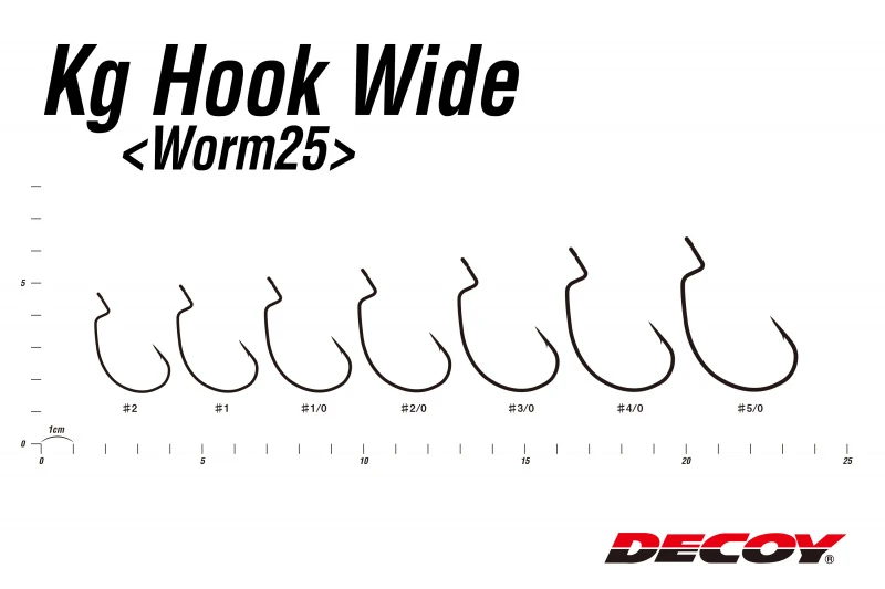 Decoy Worm 25kg Hook Wide (7st) 6 Decoy Worm 25kg Hook Wide (7st) – Image 4
