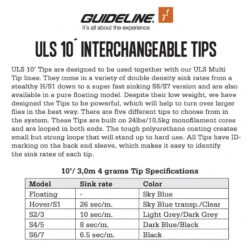 Guideline ULS Tip 10' 6 Guideline ULS Tip 10' -Daiwa Soldes GL37934r 3