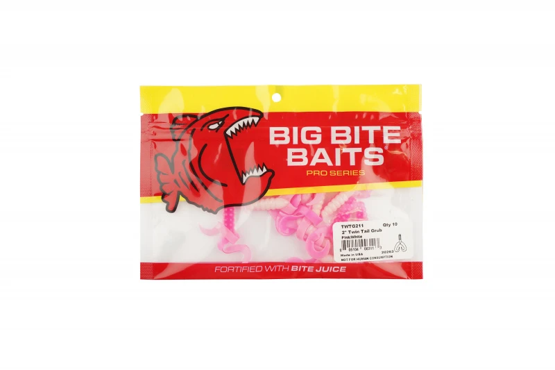 Big Bite Baits Twin Tail Grub 4.0 (10-pack) 4 Big Bite Baits Twin Tail Grub 4.0 (10-pack) – Image 2