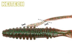 Keitech Mad Wag Mini 8,9cm (10-pack) -Daiwa Soldes KEI 3.5MWM CT19r 3